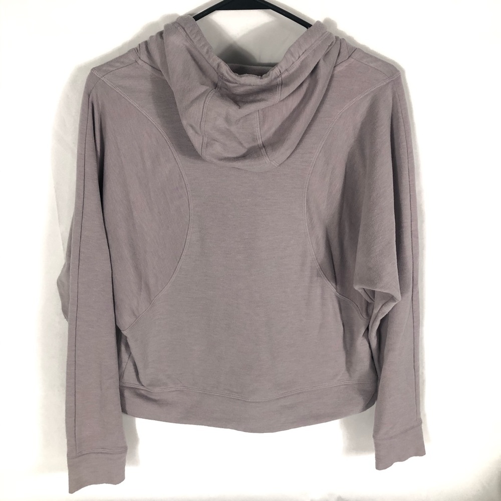 Apana Pullover Womens Small Hoodie Gray Workout Athleisure Top - Picture 7 of 7